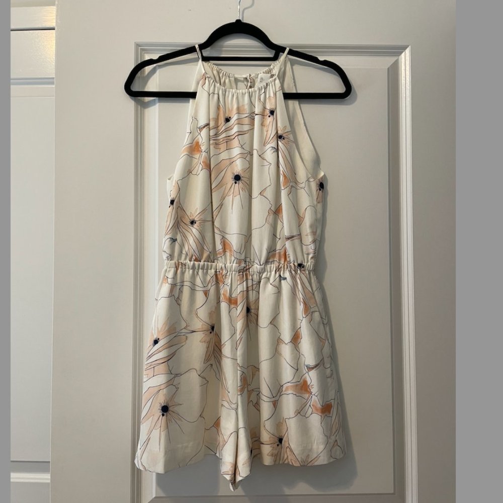 Club Monaco Floral Romper